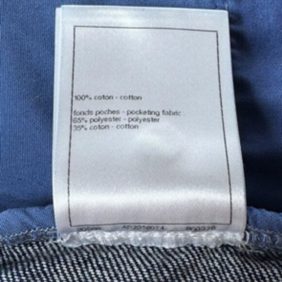 🎊 SOLD 🎊AUTHENTIC 2024 SS24 Runway Chanel Denim Jeans, Size 38 - Picture 12 of 15